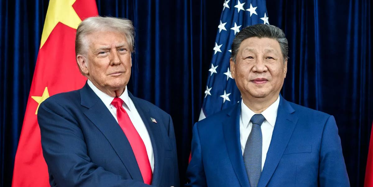 President Donald Trump met the Chinese President Xi Jinping, 2025