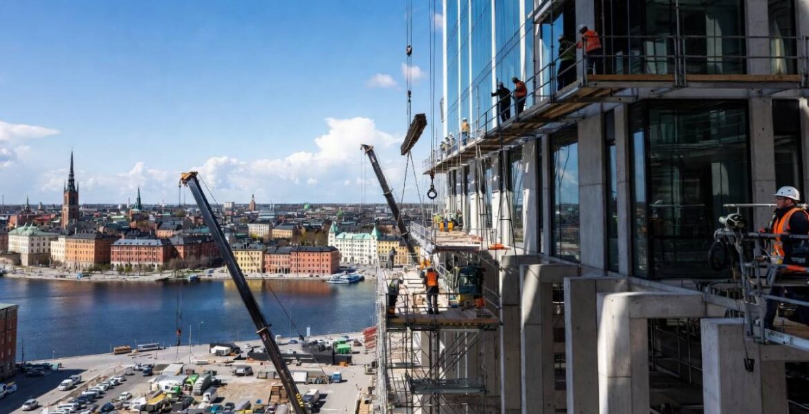 Byggarbetare i Stockholm