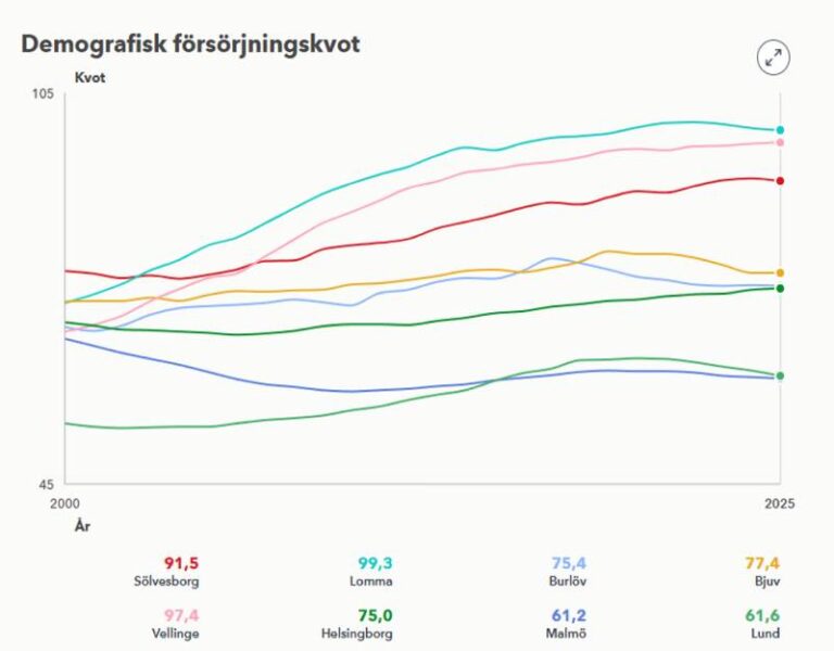 Demografisk försörjningskvot