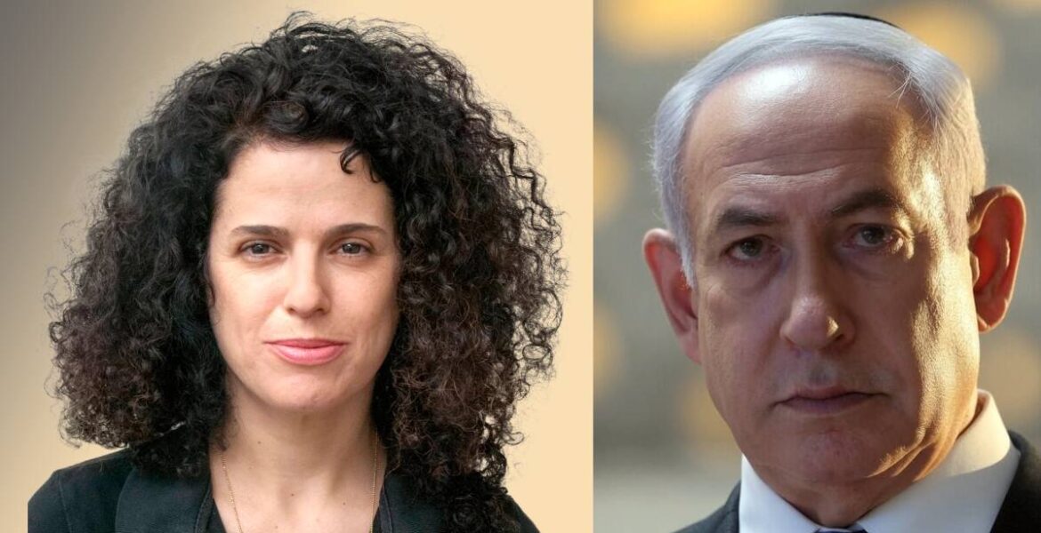 Carolina Landsmann och Benjamin Netanyahu