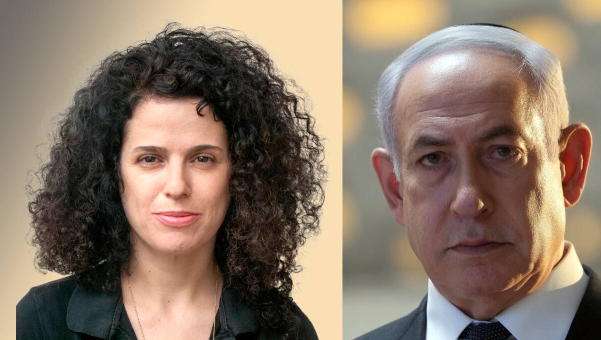 Carolina Landsmann och Benjamin Netanyahu