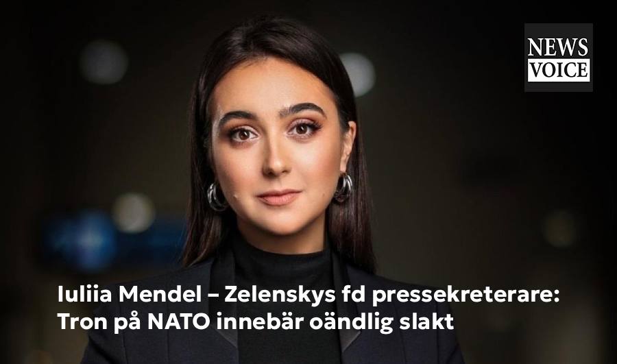 Iuliia Mendel om NATO