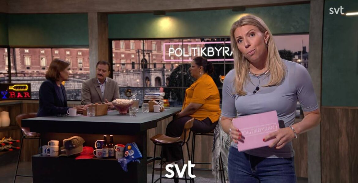 Elsa Widding på SVT Politikbyrån