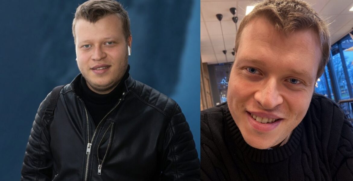 Felix Prince 2019 innan Vadstena och 2026 efter rehab.