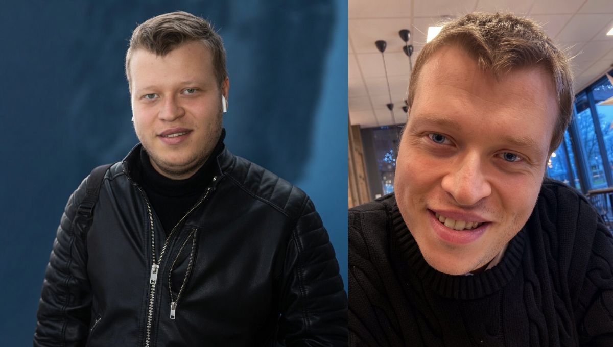 Felix Prince 2019 innan Vadstena och 2026 efter rehab.