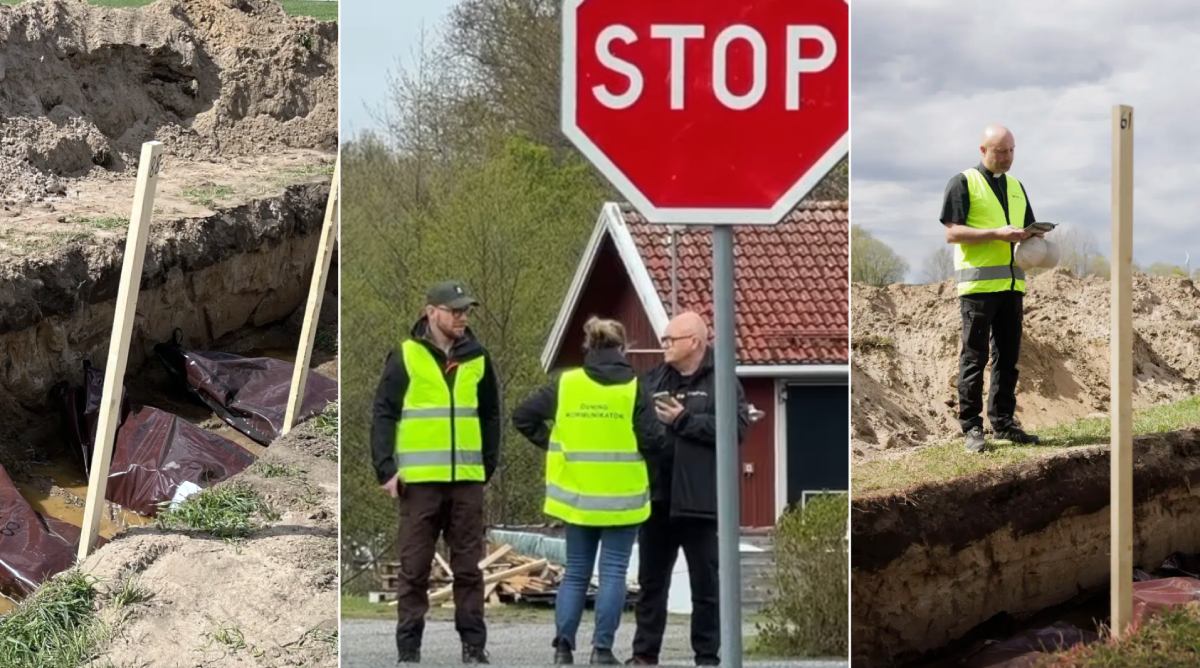 Försvarsmakten gräver NATO-massgrav med Svenska Kyrkan