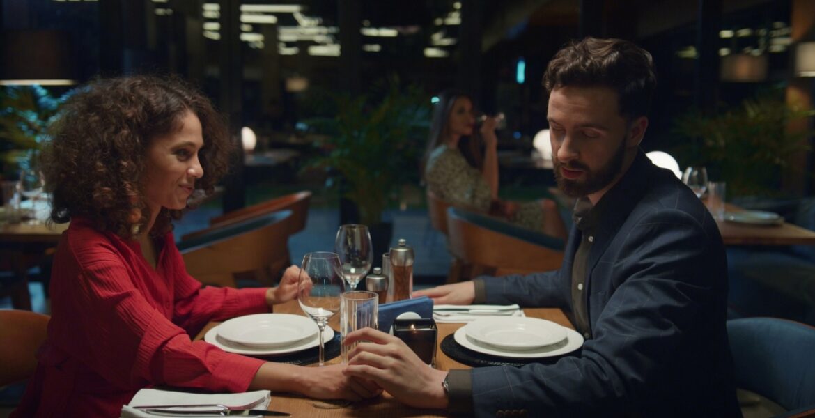 Couple love date