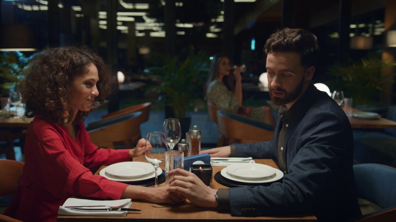 Couple love date