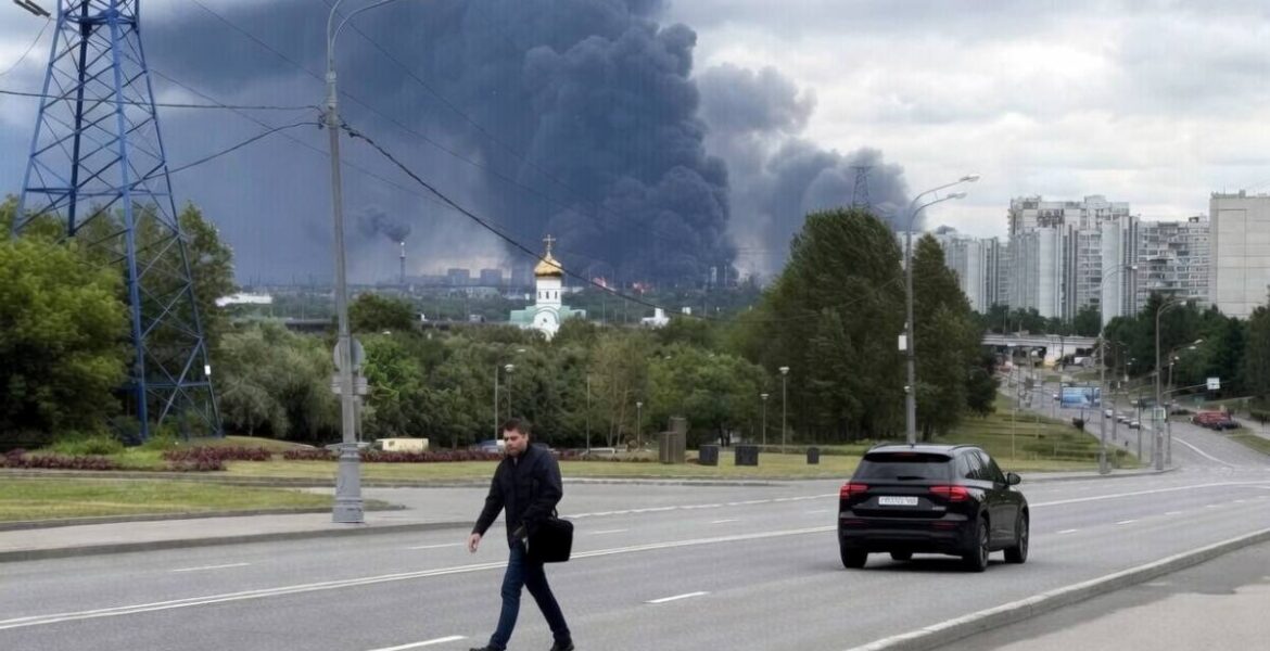 Moskva- attackerades den 18 juni 2026 av Ukrainska drönare