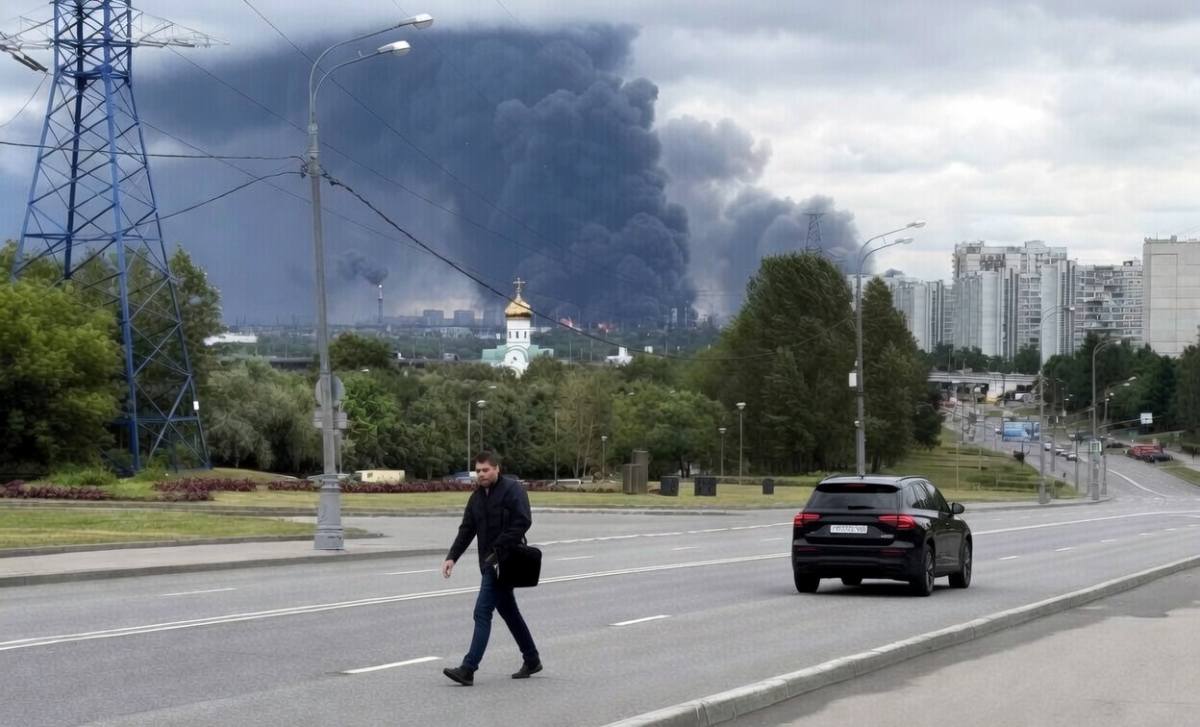Moskva- attackerades den 18 juni 2026 av Ukrainska drönare