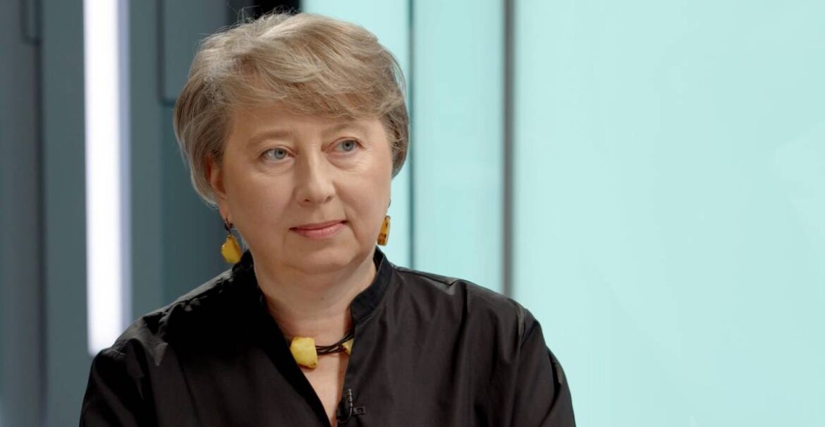 Marina Pavlovna Zakharenko är generaldirektör för det ryska statliga biblioteket för utländsk litteratur M. I. Rudomino skapat av Margarita Rudomino.