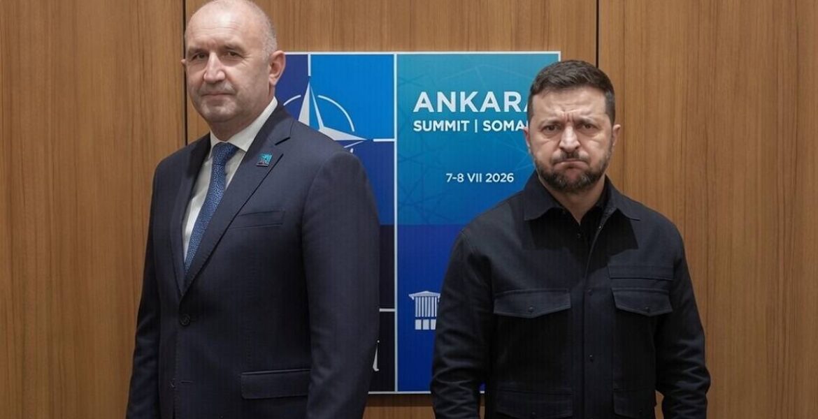 Rumen Radev och Wolodymyr Zelensky
