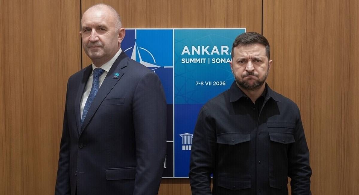 Rumen Radev och Wolodymyr Zelensky