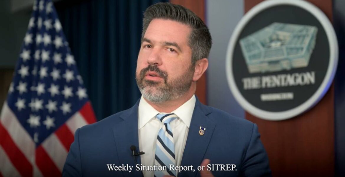 Sean Parnell, Pentagons talesperson, 2026