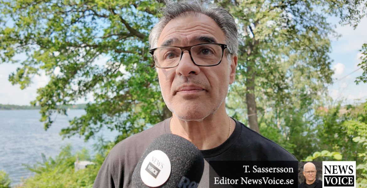 John Kiriakou, July 5, 2026, Stockholm