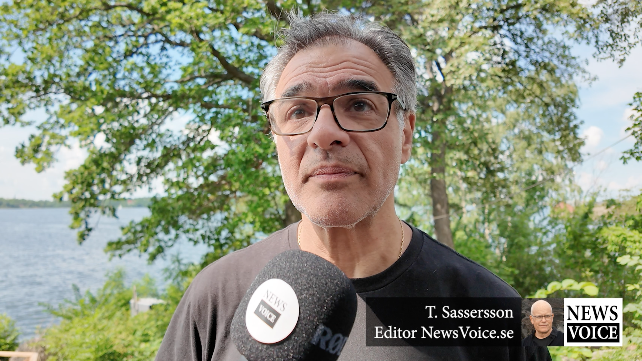 John Kiriakou, July 5, 2026, Stockholm