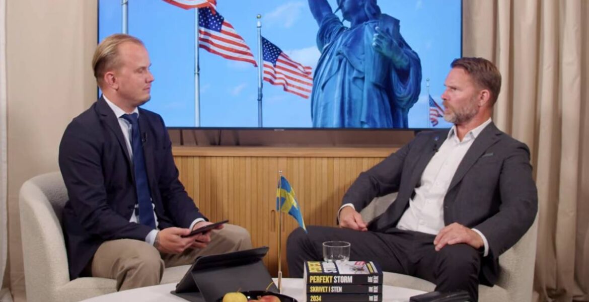 Victor Eriksson och Tobbe Larsson på Frihetsnytt