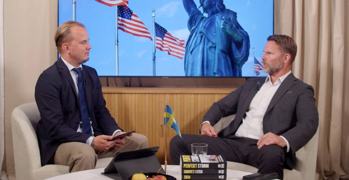 Victor Eriksson och Tobbe Larsson på Frihetsnytt