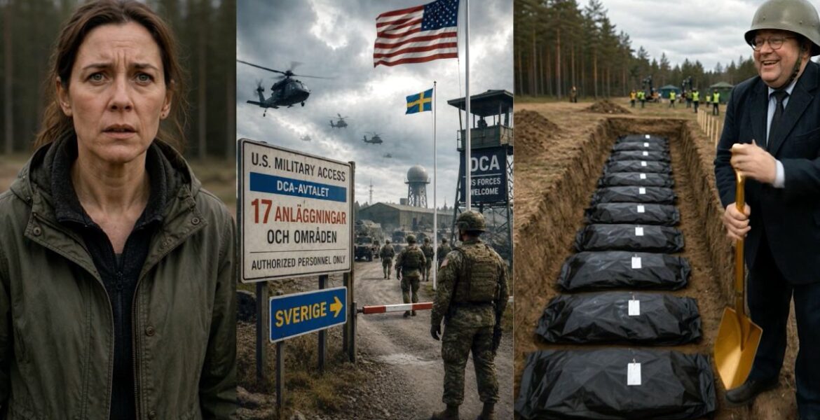 NATO-Sverige tränar på att gräva massgravar