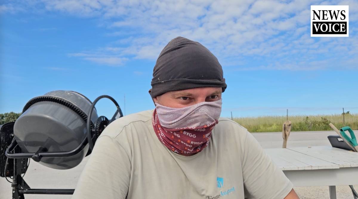 Ukrainaren "Sergej" intervjuades av NewsVoice