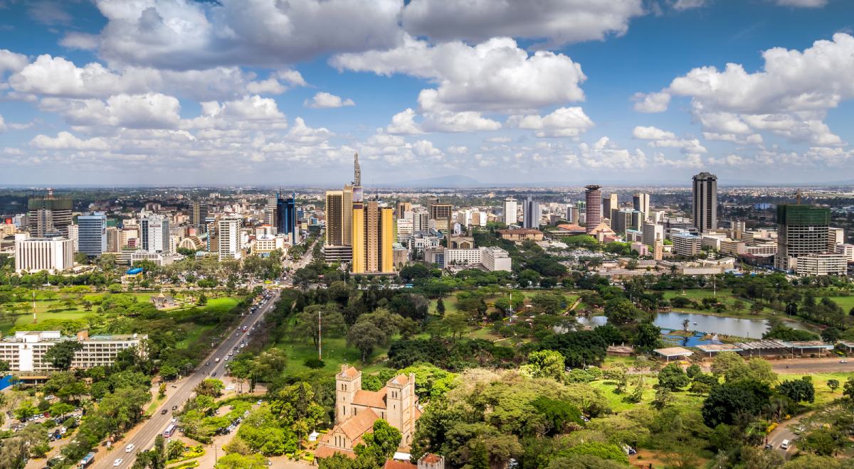 Nairobi, Kenyas huvudstad