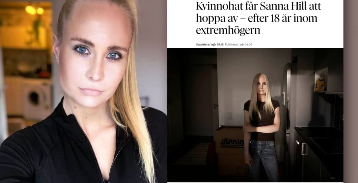 Sanna Hill lämnar ytterhögern