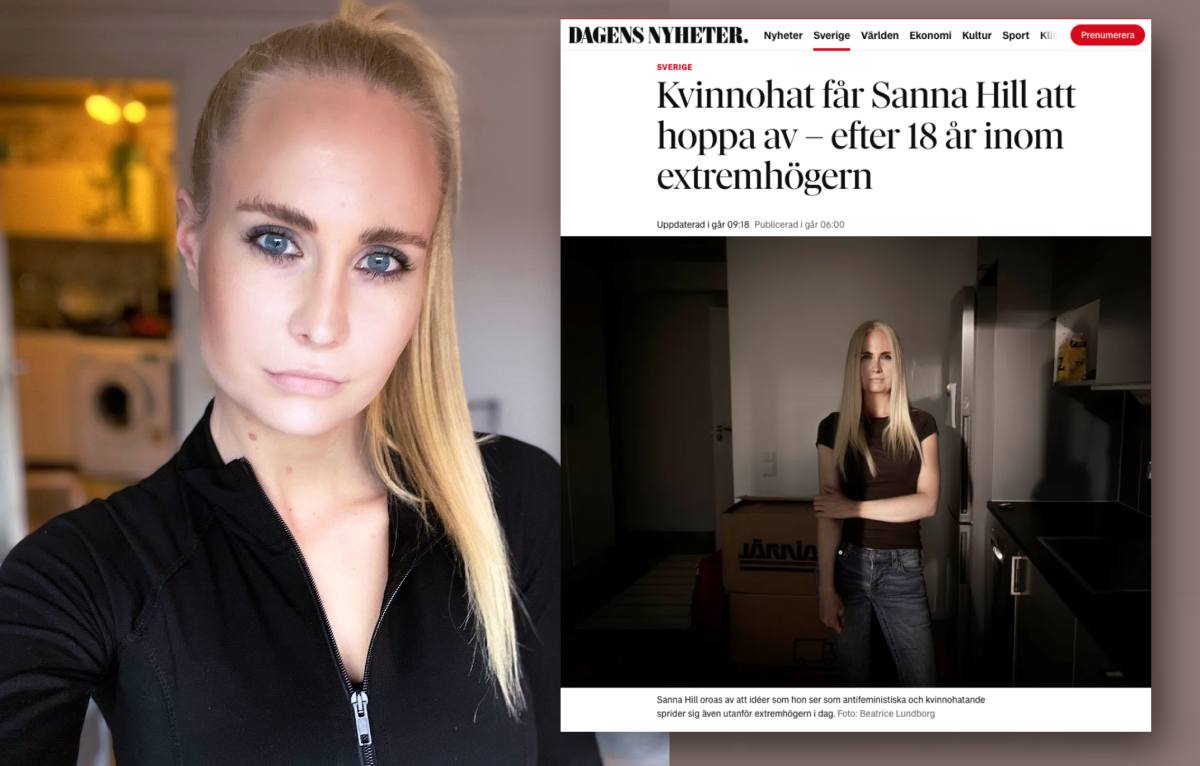 Sanna Hill lämnar ytterhögern
