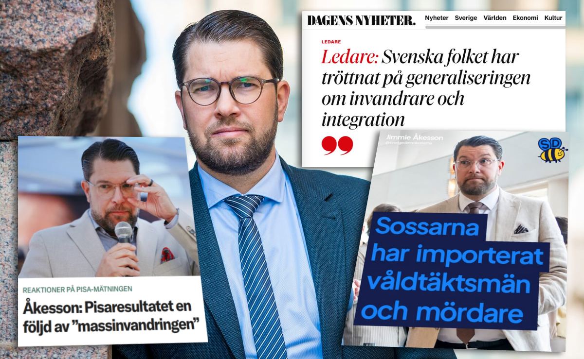 Jimmie Åkesson och invandrare