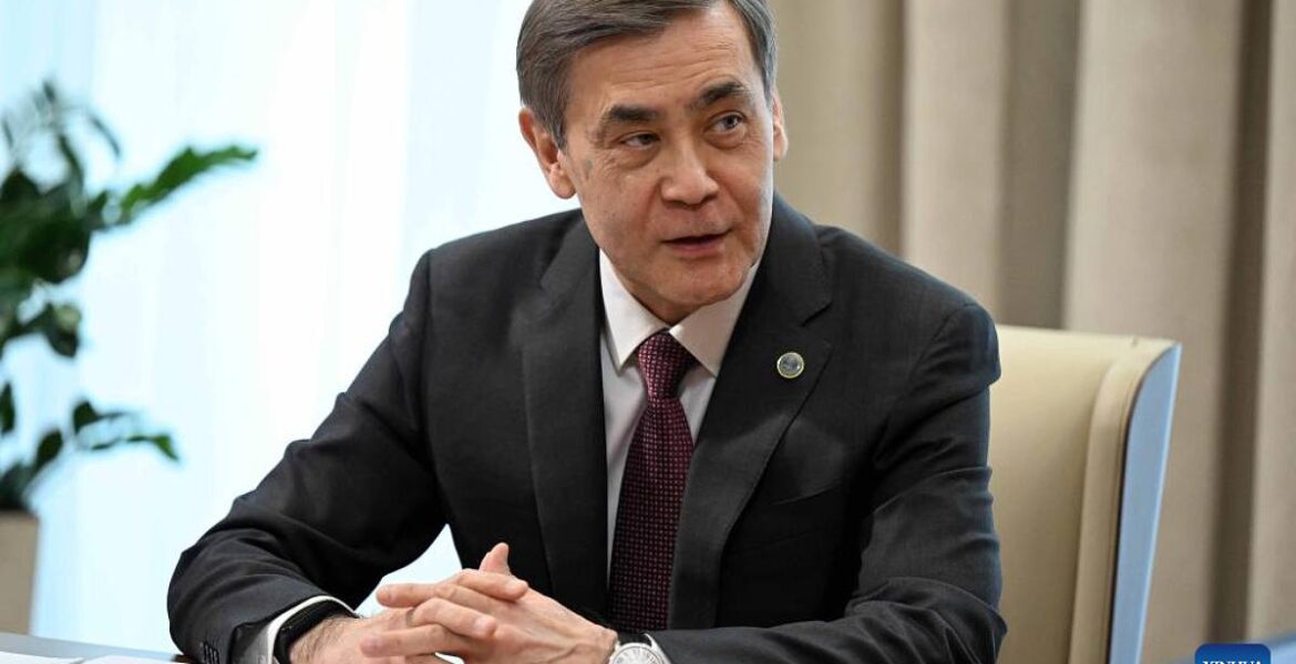 Secretary-General of the Shanghai Cooperation Organization (SCO) Nurlan Yermekbayev, Bishkek