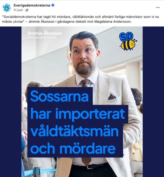 SD om invandringen