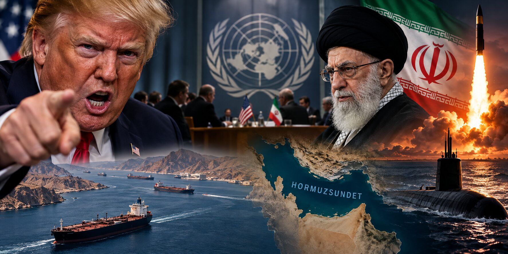 Trump vill utplåna Iran