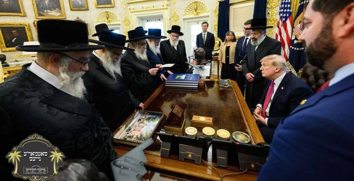 Rabbiner träffade Trump 3 sep 2026