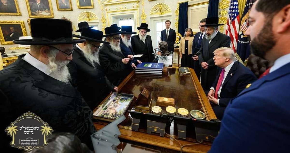 Rabbiner träffade Trump 3 sep 2026