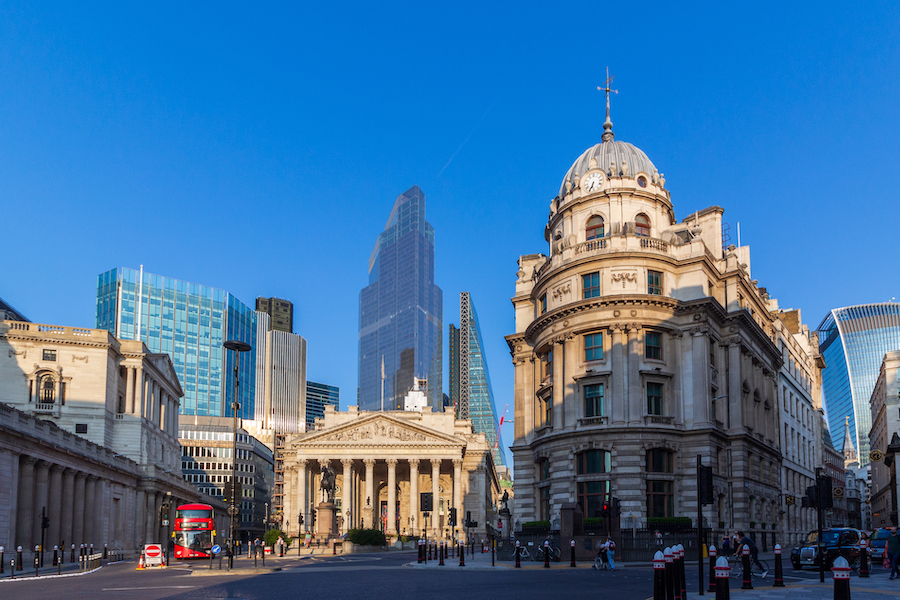 City of London. Bank Junction
