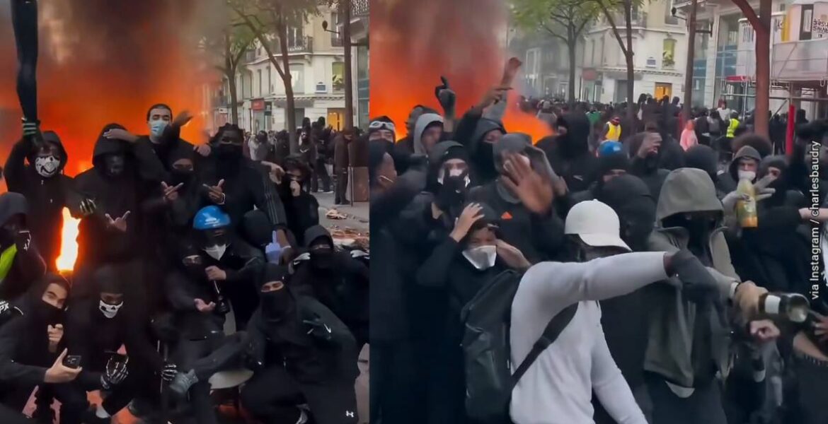 Looters in Paris, October 2026